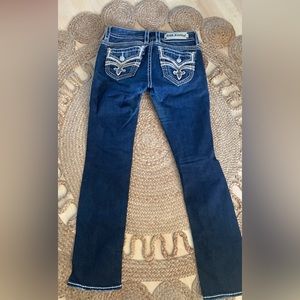 Rock revival jeans straight leg size 28
